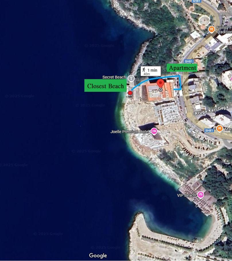 Sail Sea View Apartments Saranda Zewnętrze zdjęcie